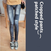 Leggings Stretch Slim-fit Outerwear