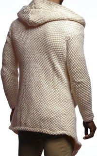 Men's Fashion Hooded Cardigan Sweater Coat