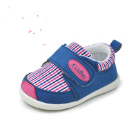 Rubber soled antiskid baby shoes