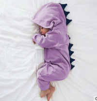EBay AliExpress Amazon Ins Foreign Trade New Children's Wear Children's Little Dinosaur Baby Jumpsuit Romper