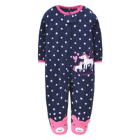 Baby wrap jumpsuit with zipper