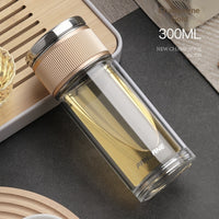 Unisex Portable High-end Transparent Water Bottle