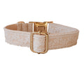 Pet Collar Bow Metal Buckle Lace