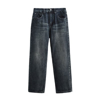Skinny Long Pants Men's American Mid-waist