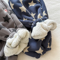 Kids' Korean-style Fleece-lined Pants For Girls, Autumn And Winter Wear