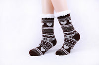 Love striped knit socks