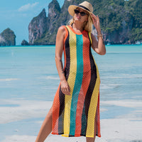 Womens Knitted Camisole-style Slip Dress