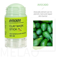 Solid Cleansing Hydrating Moisturizing Lazy Smear Type Fruit Mask