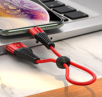Compatible with Apple , Nylon braided fast charging data cable