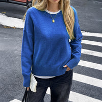 High-grade All-match Wool Sweaters Women's Clothing