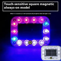 Touch Car Solar Strobe Light Multi-mode