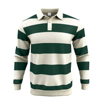Lapel Stripe Hong Kong Style Men's Hoodie Trendy Loose