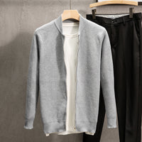 Solid Color Sweater Coat