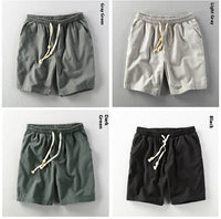 Summer Men's Thin Casual Linen Shorts
