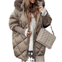 Elegant Winter Hooded Cardigan Coat
