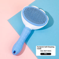 Pet Hair Removal Gadget Cat Petting Special Cleaning Comb