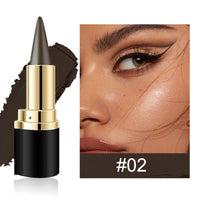 Womens Quick-drying Waterproof, Easy-to-apply Smudge-proof Eyeliner Cream