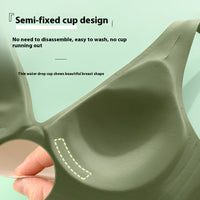 Women's Strapless Deep V-shaped Breathable Mesh Bra