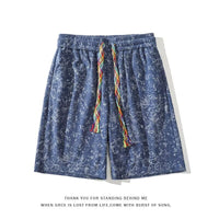 Men's Summer American Retro Casual Loose Shorts