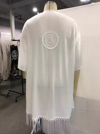 Fashion Personality Summer Men's Linen Fake Cardigan