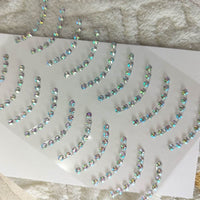 Comes With Sticky Pearl Stick-on Crystals Transparent Photo Shoot