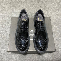 Men's Shoes Summer Leather Shoes Men's Casual Business Formal Wear