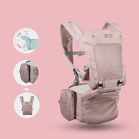 Fashionable Double-shoulder Baby Three-in-one Function Front Hold Light Sling