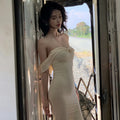 High-waisted Slimming Bodycon Dress For Women