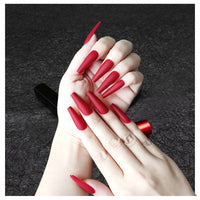 Matte Matte Super Long Ballet Nail