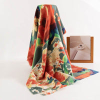 Chinese Style Artificial Cashmere Scarf Women's Fashionable Elegant High-grade Printing