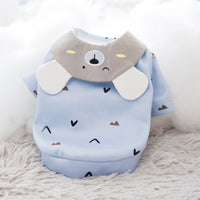 Cat Pullover Thin Fleece Two-legged Spring Sweater