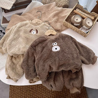 Korean Style Male And Female Children's Loungewear Baby Girl