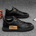 Men's Fashionable Hundred Leather Panel Shoes