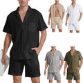 Men's Summer Sports Short-sleeved Shorts Suit