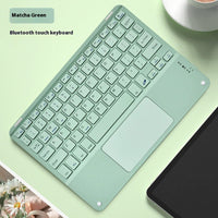 Bluetooth Keyboard With Touch For Mobile Phone Tablet Wireless Rechargeable