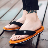 Men's beach shoes flip flops casual
