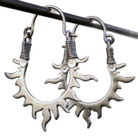 Retro Irregular U-Shaped Earrings