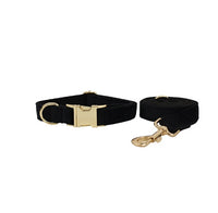 Velvet Pet Collar Traction Rope