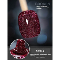 18-color Manicure Disco Diamond In The Debris Glue Super Bright