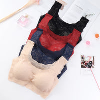 One piece ladies bra without steel ring