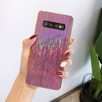 Electroplating colorful meteor phone case