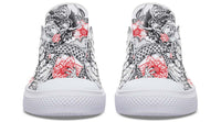 Fashion Printed Couple High Top Canvas Shoes