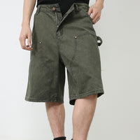 Workwear Shorts Logging Pants Summer Straight Loose All-matching Casual Pants