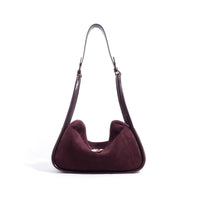 Women's Frosted Underarm Handbag Pillow Bag