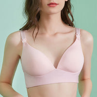 Nursing bra without steel ring