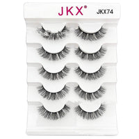 Eye Tail Lengthening Natural Curling Three-dimensional Multi-level Thick Eyelashes