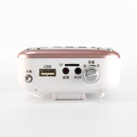 Waist hanging outdoor advertising loudspeaker