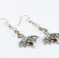 Creative Electroplating Funny Blood-sucking  Ear Hooks
