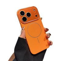 Horse-Year Leather-Grain Magnetic Phone Case
