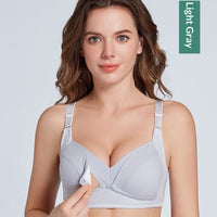 Pure Cotton, Push-up Sag-resistant Nursing Bra For Pregnancy
